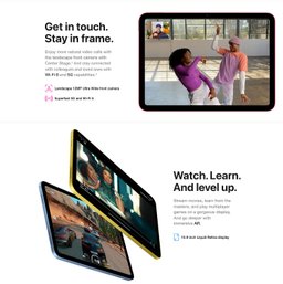 Apple iPad 10.9" 10th Gen (2022) WiFi 2