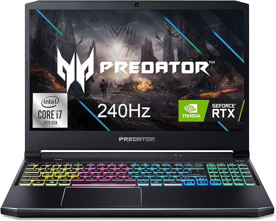 Acer Predator Helios 300 PH315-53 15.6" — Ilustrační foto — barva se může lišit