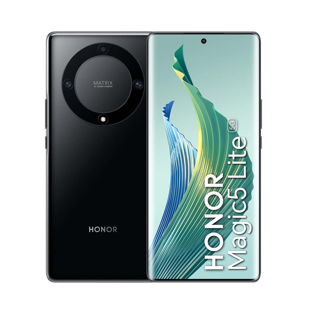 Honor Magic5 Lite 5G — Ilustračná fotografia — farba sa môže líšiť