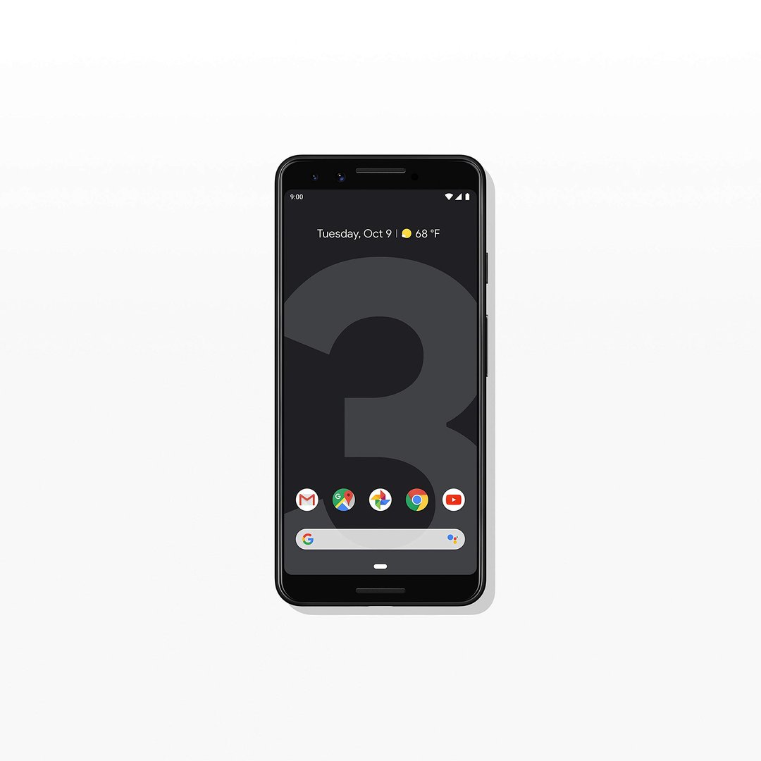 Google Pixel 3 — Ilustrační foto — barva se může lišit