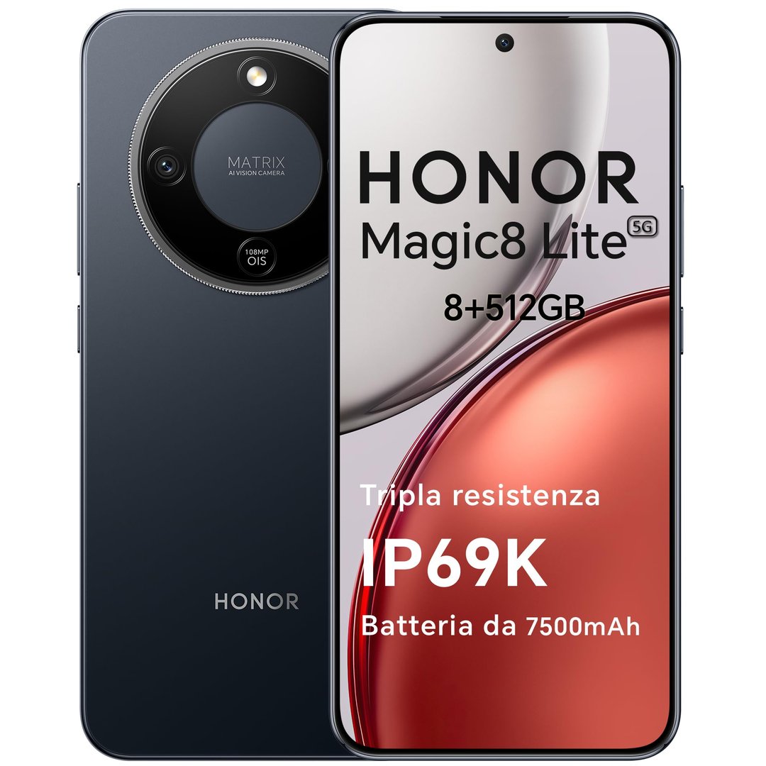 Honor Magic8 Lite 5G — Ilustračná fotografia — farba sa môže líšiť