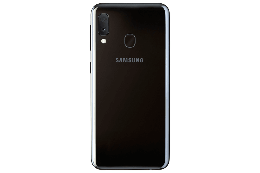 Samsung Galaxy A20e A202F — Ilustračná fotografia — farba sa môže líšiť