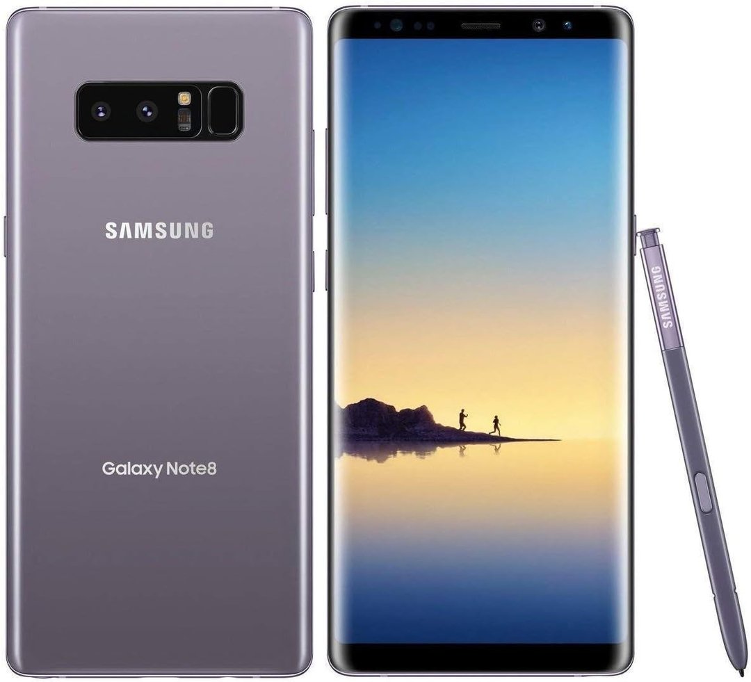 Samsung Galaxy Note 8 N950F — Ilustračná fotografia — farba sa môže líšiť