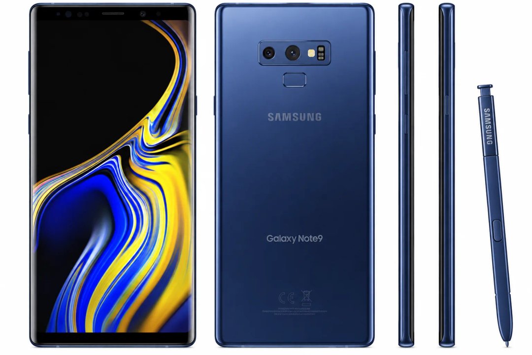 Samsung Galaxy Note 9 N960F — Ilustračná fotografia — farba sa môže líšiť