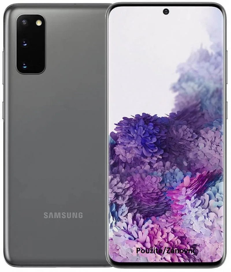 Samsung Galaxy S20 5G G981B — Ilustračná fotografia — farba sa môže líšiť