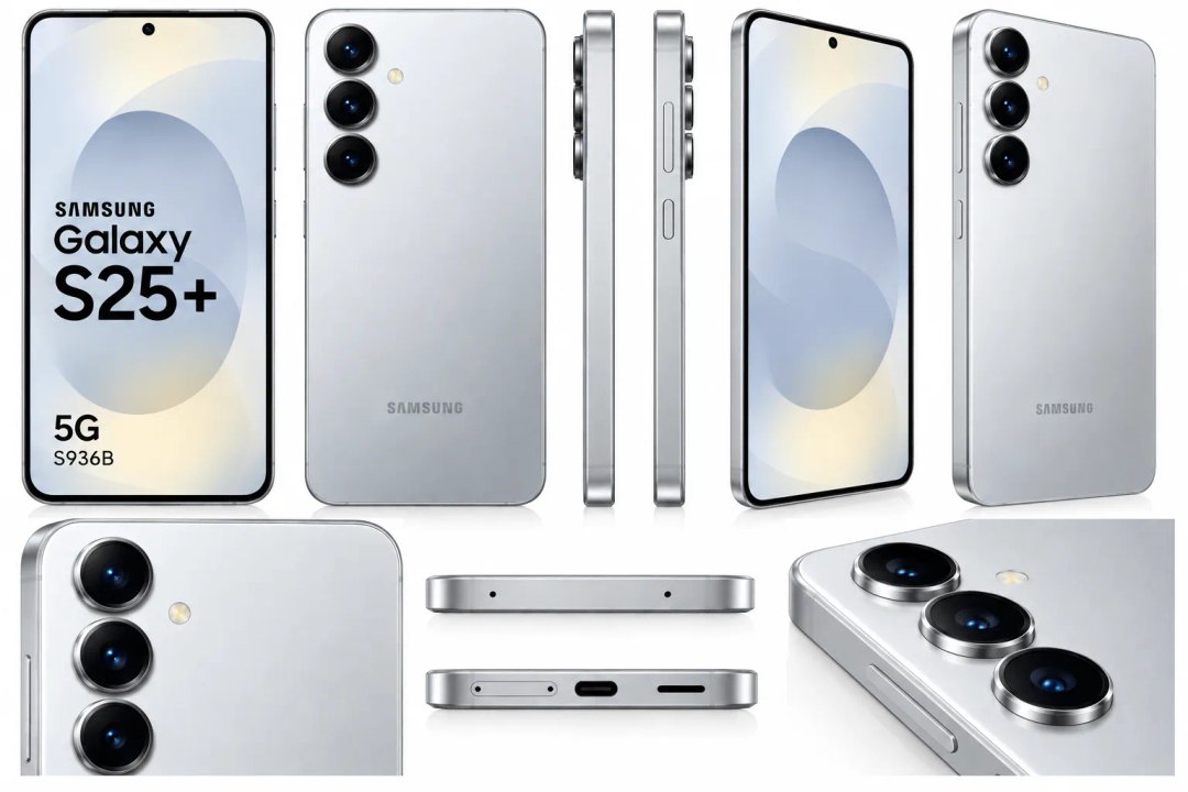 Samsung Galaxy S25 Plus 5G S936B — Ilustrační foto — barva se může lišit