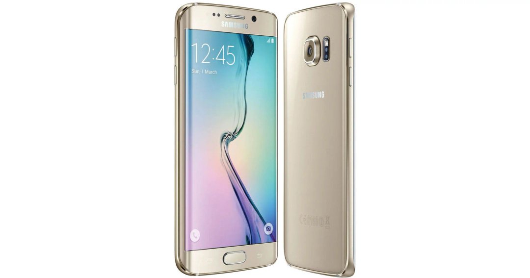 Samsung Galaxy S6 Edge G925 — Ilustračná fotografia — farba sa môže líšiť