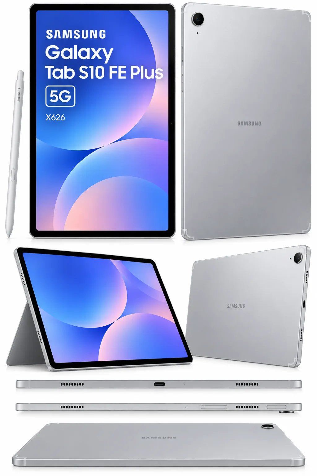 Samsung Galaxy Tab S10 FE Plus 5G X626 — Ilustračná fotografia — farba sa môže líšiť
