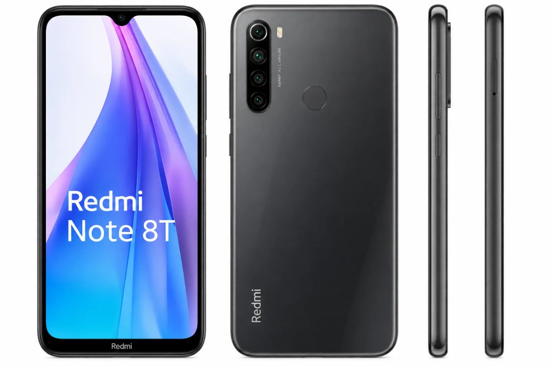 Xiaomi Redmi Note 8T — Ilustračná fotografia — farba sa môže líšiť