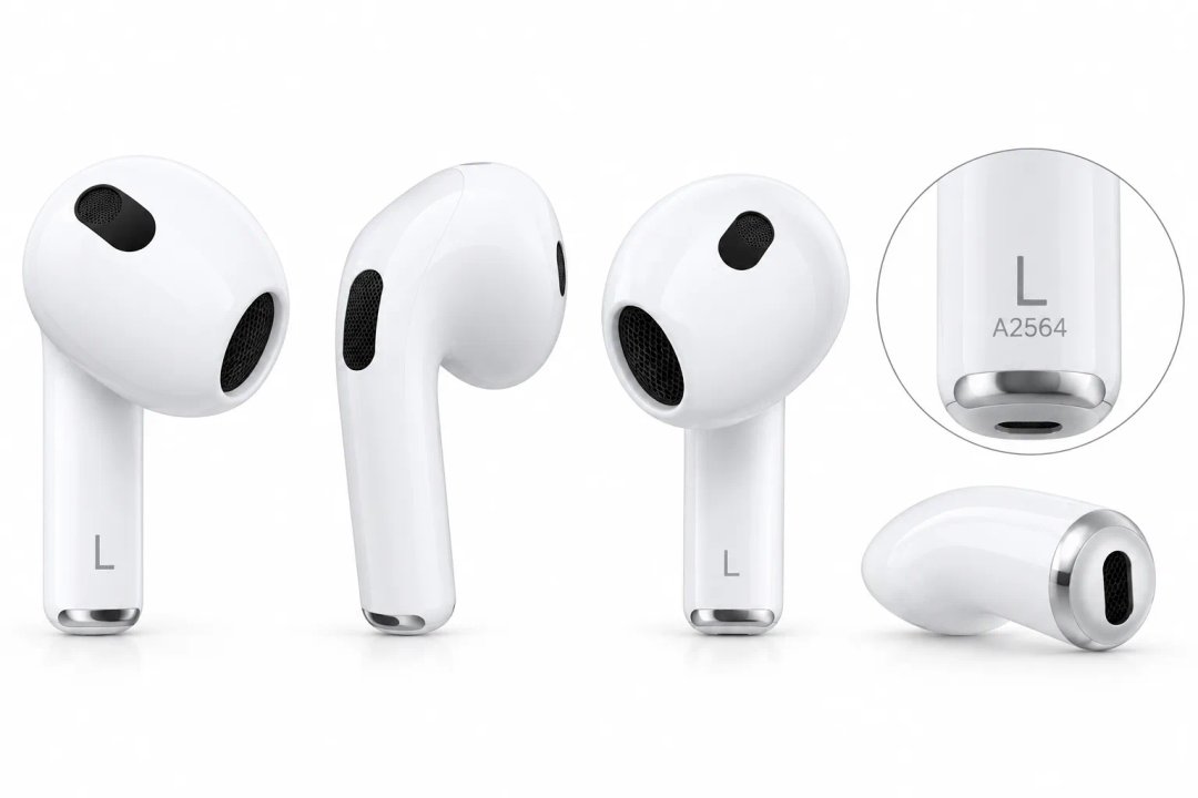 Apple Left AirPod 3 - A2564 — Ilustrační foto — barva se může lišit