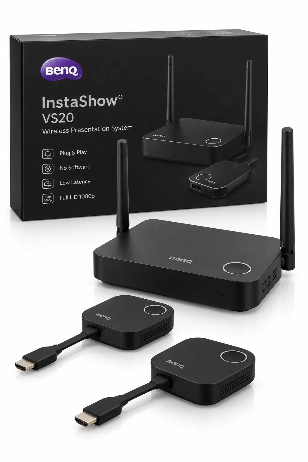 BenQ InstaShow VS20 — Ilustrační foto — barva se může lišit