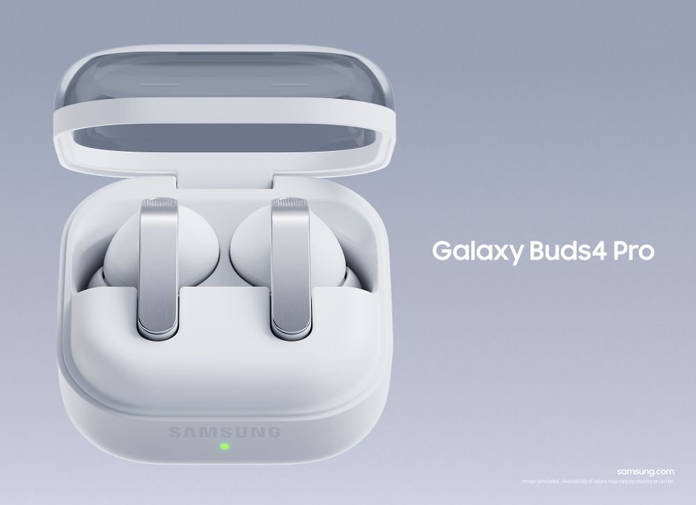 Samsung Galaxy Buds4 SM-R540 — Ilustrační foto — barva se může lišit