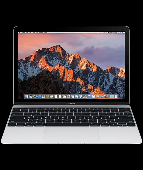 Apple MacBook (Retina, 12" Early 2016) — Ilustračná fotografia — farba sa môže líšiť