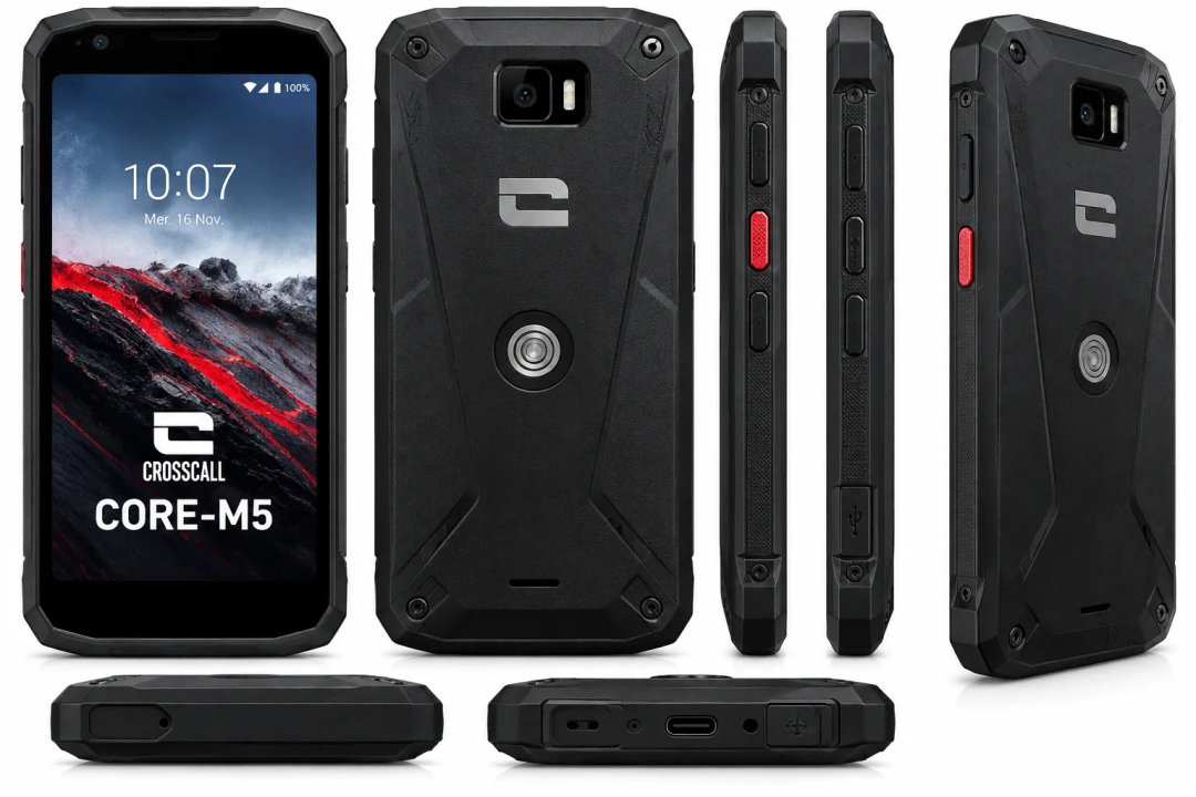 Crosscall Core-M5 — Ilustrační foto — barva se může lišit