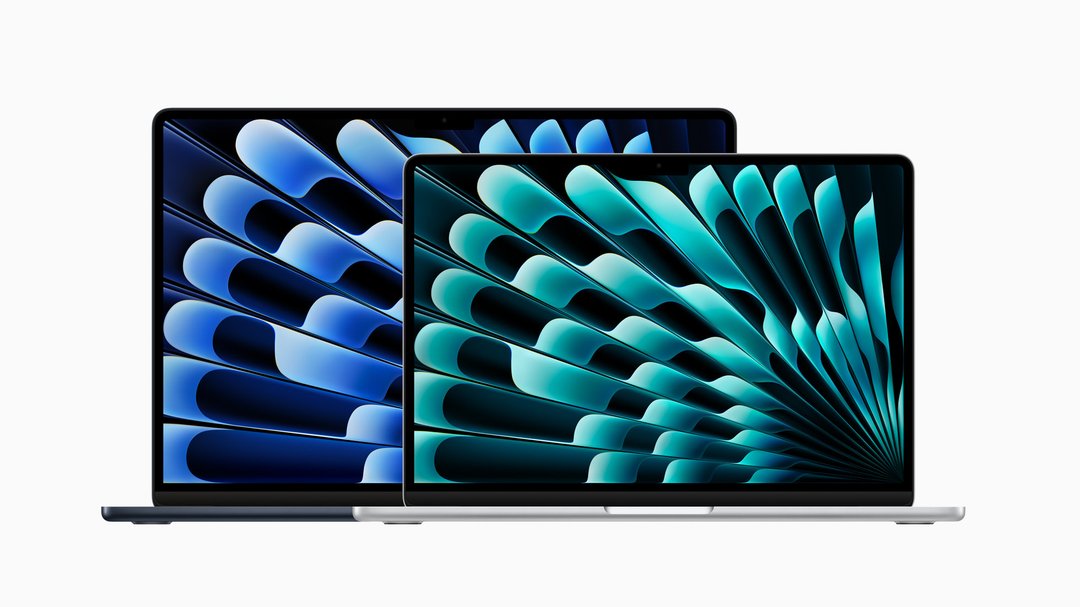 Apple MacBook Air (13" 2024, M3) — Ilustračná fotografia — farba sa môže líšiť