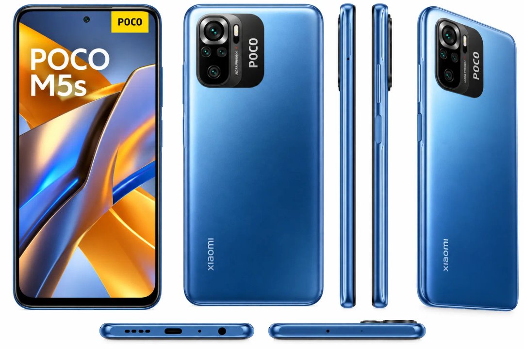 Xiaomi Poco M5s — Ilustrační foto — barva se může lišit