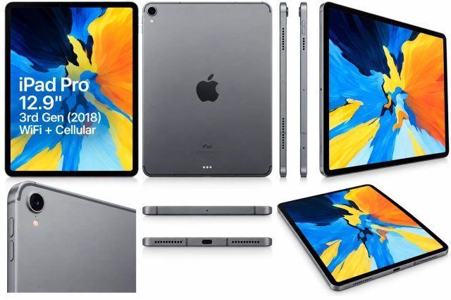 Apple iPad Pro 12.9" 3rd Gen (2018) WiFi + Cellular