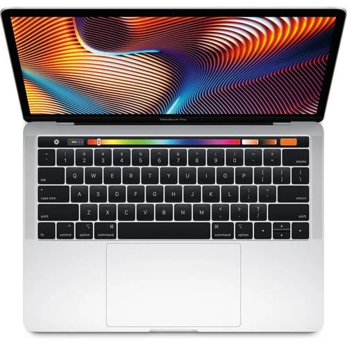 Apple MacBook Pro (13" 2018, 4 TBT3) — Ilustračná fotografia — farba sa môže líšiť