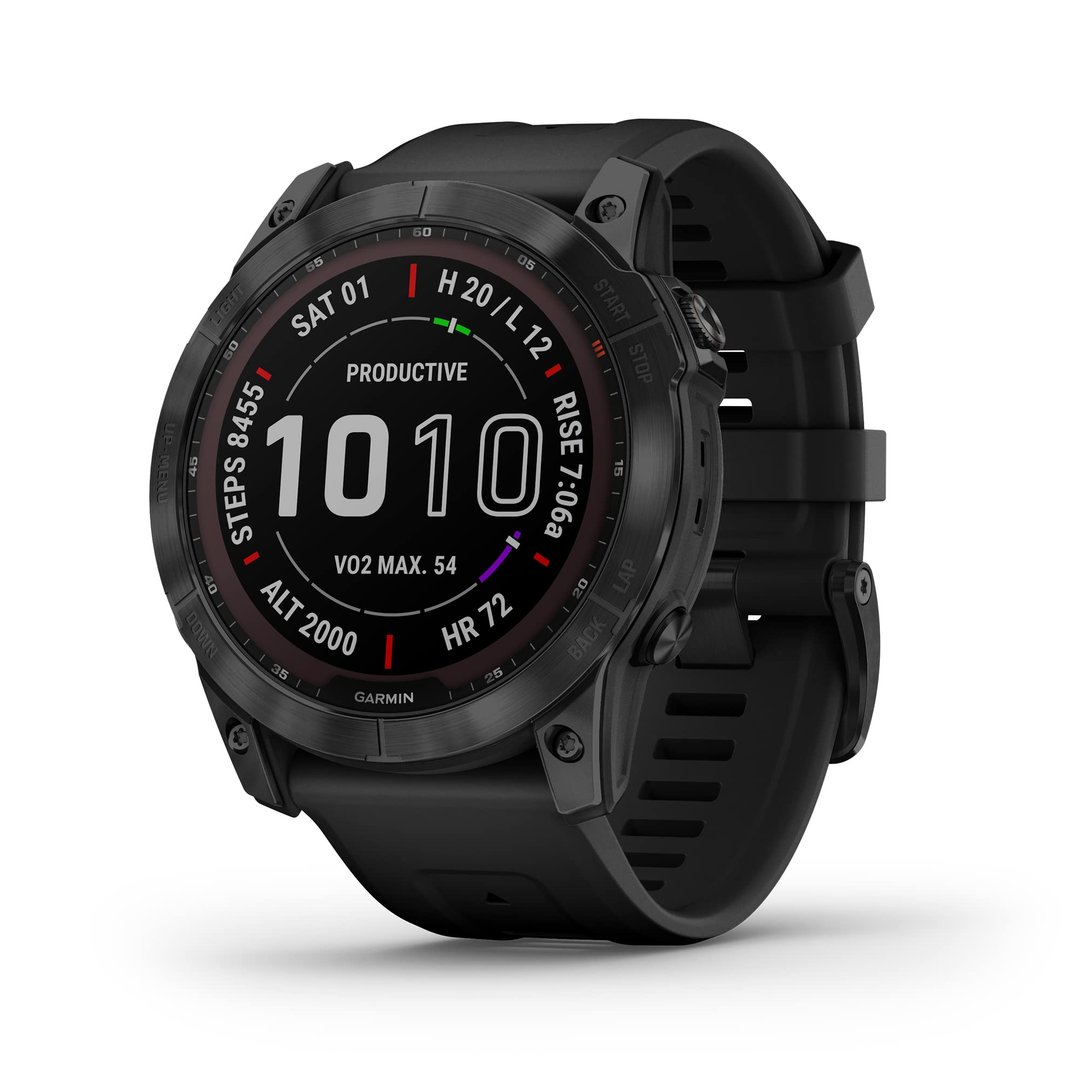 Garmin Fenix 7X Pro - Solar Edition — Ilustrační foto — barva se může lišit