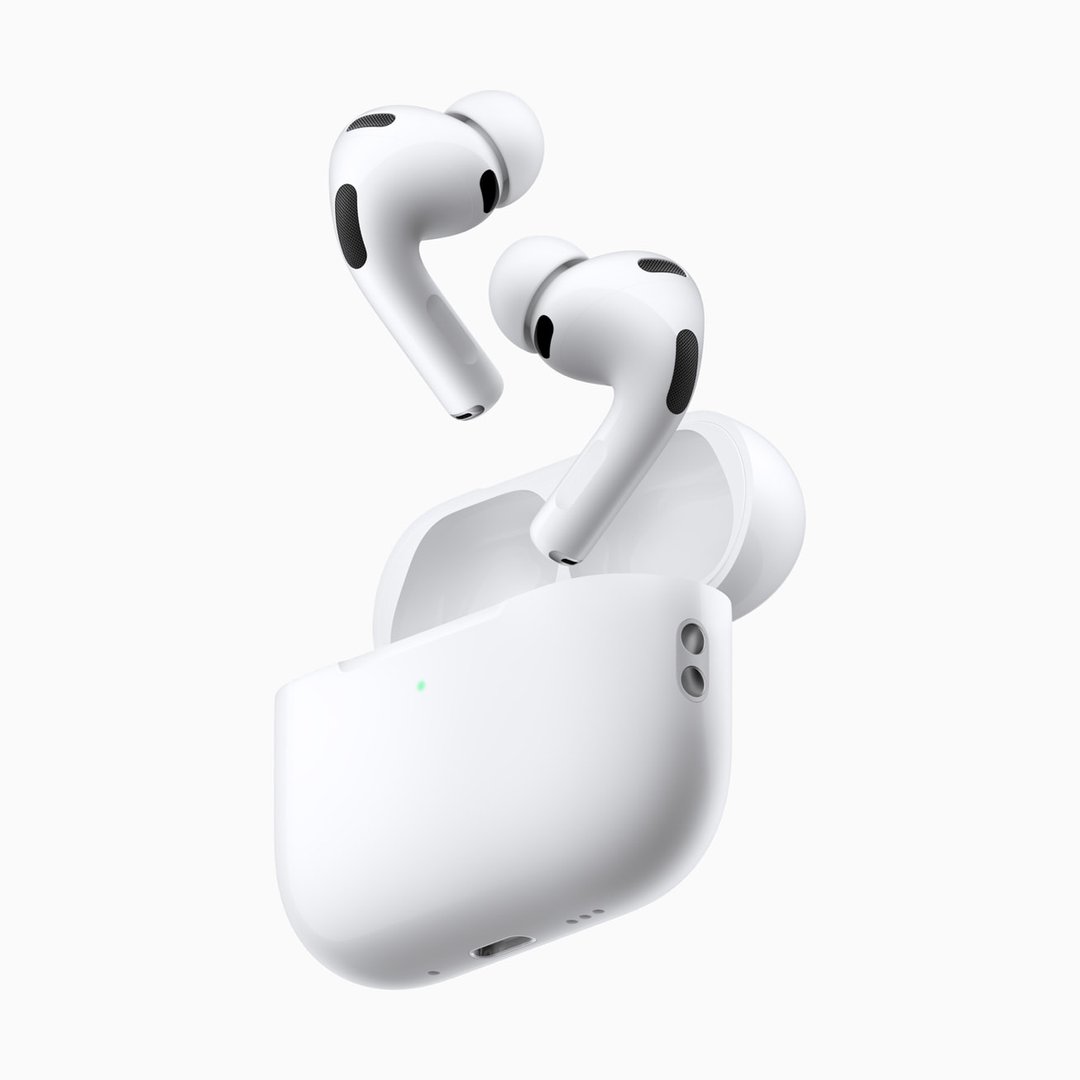 Apple AirPods Pro 3 — Ilustrační foto — barva se může lišit
