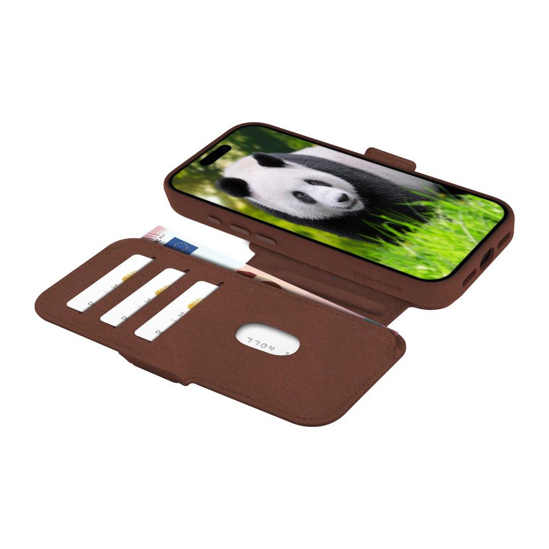Dbramante1928 iPhone 14 Pro - Lynge - 2-in-1 Wallet Magnetic Case - Tan