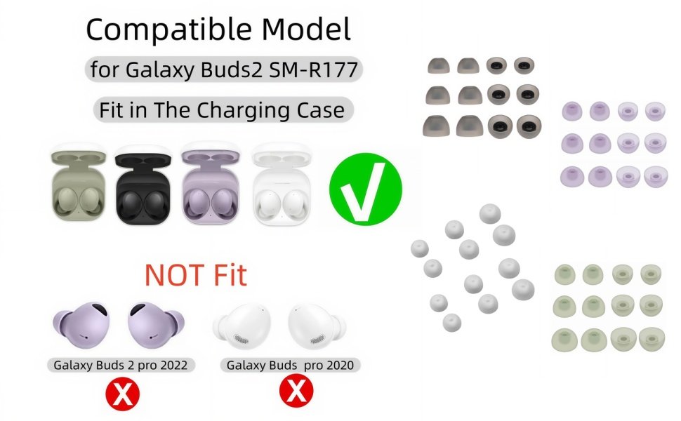 Samsung Galaxy Buds 2 SM-R177 Charging Case — Ilustrační foto — barva se může lišit