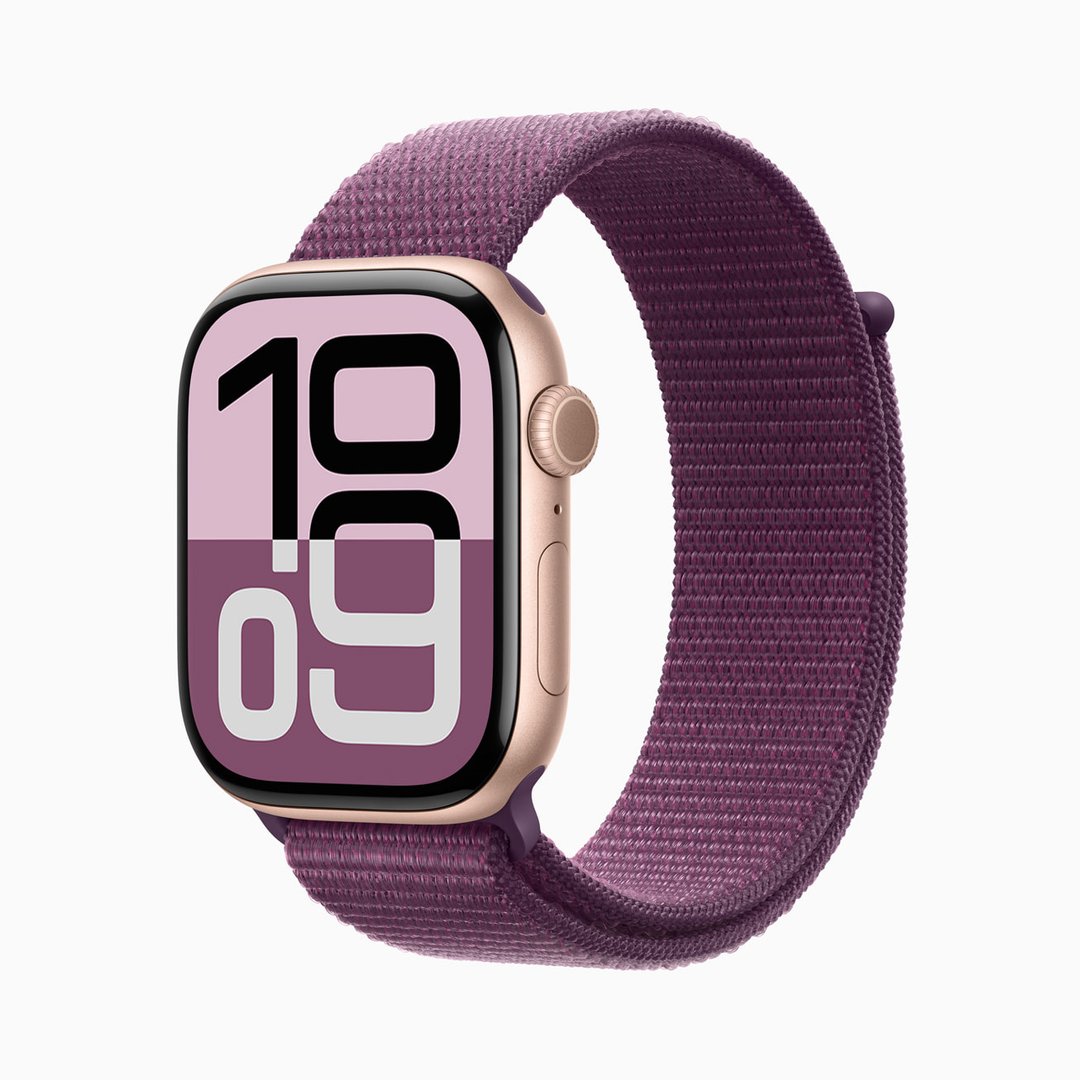 Apple Watch Series 10 42mm GPS Aluminum Case — Ilustrační foto — barva se může lišit