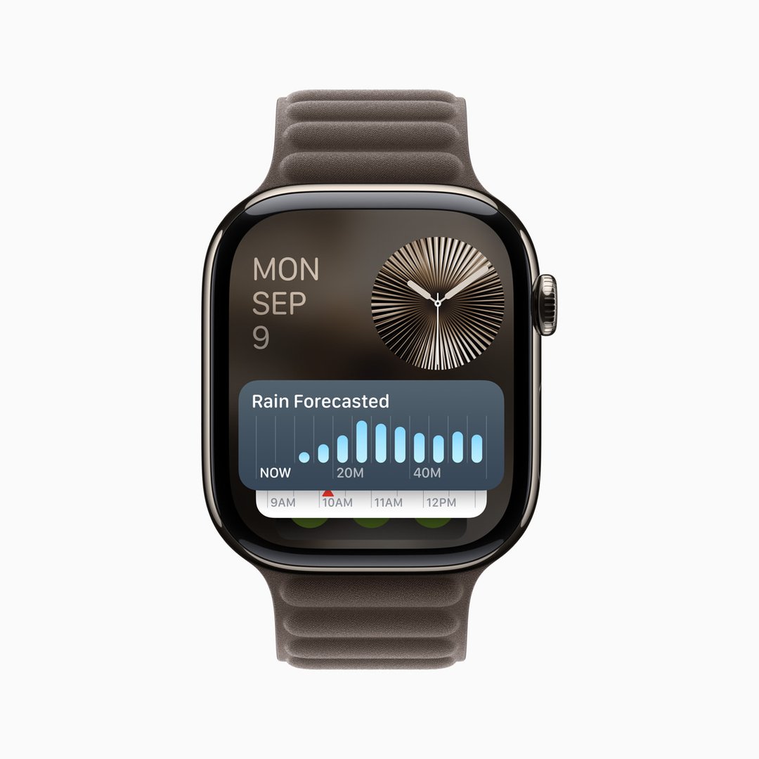 Apple Watch Series 10 42mm GPS+Cellular Aluminum Case — Ilustračná fotografia — farba sa môže líšiť