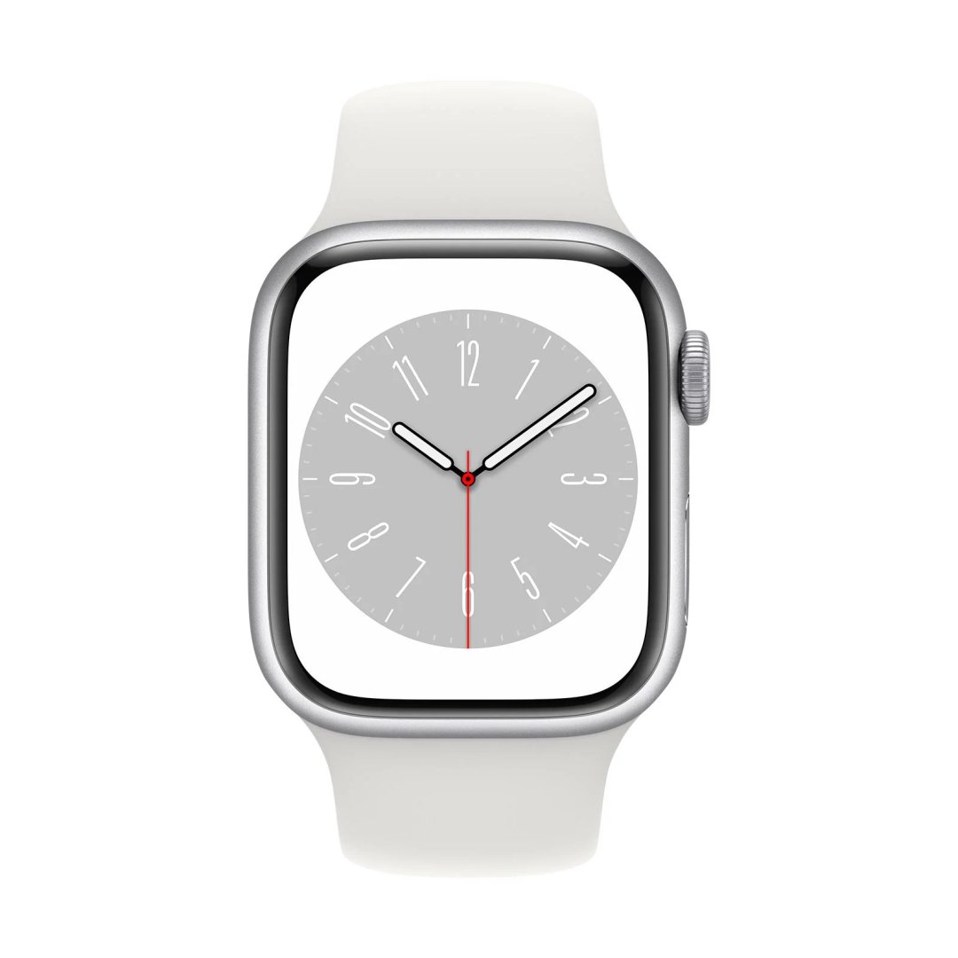 Apple Watch Series 8 45mm GPS Aluminum Case — Ilustrační foto — barva se může lišit