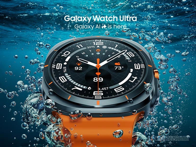 Samsung Galaxy Watch Ultra (2025) L705 — Ilustrační foto — barva se může lišit