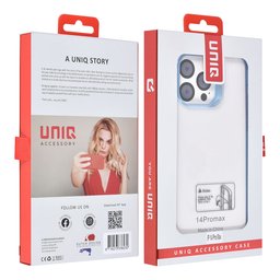 UNIQ Accessory Zadní kryt pro iPhone 14 Pro Max — barva: modrá 4