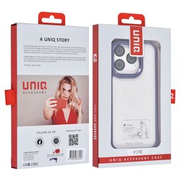 UNIQ Accessory Zadní kryt pro iPhone 13 Pro — barva: fialová 4