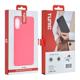 TUNIQ Zadní kryt pro iPhone 16 Plus — barva: výrazně růžová 4