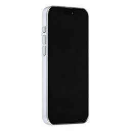 TUNIQ Zadní kryt pro iPhone 15 Pro Max — Magsafe PC s vláknovým vzorem — barva: stříbrná 2