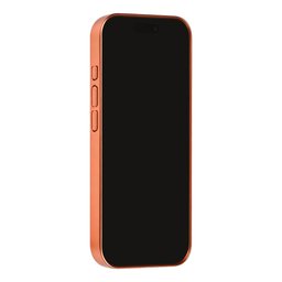 TUNIQ Zadní kryt pro iPhone 15 Pro — Magsafe PC s vláknovým vzorem — barva: oranžová 2