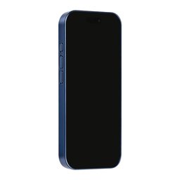 TUNIQ Zadní kryt pro iPhone 15 Pro — Magsafe PC s vláknovým vzorem — barva: modrá 2