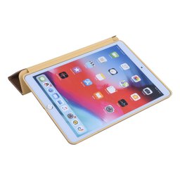 Apple Knížkové pouzdro pro iPad 10.2 2019 — Chytré pouzdro — Umělá kůže — barva: zlatá 5