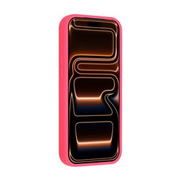 TUNIQ Zadní kryt pro iPhone 16 Pro Max — Celosilikonový — barva: výrazně růžová 2