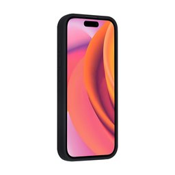 TUNIQ Zadní kryt pro iPhone 16 — Celosilikonový — barva: černá 2