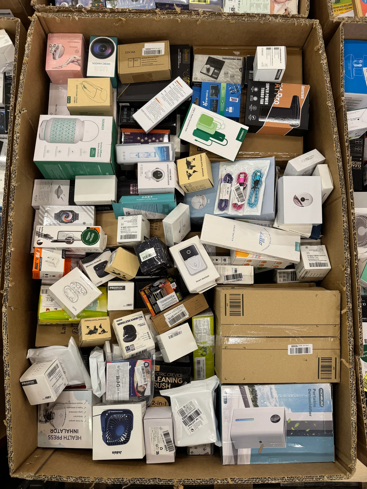 Amazon paleta 71 — mix zboží, 131 kg