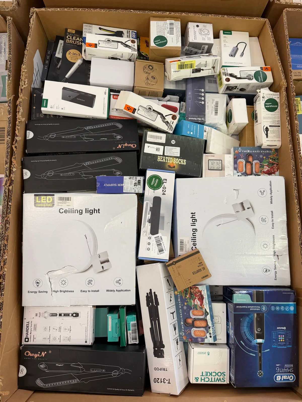 Amazon paleta 37 — mix zboží, 126 kg