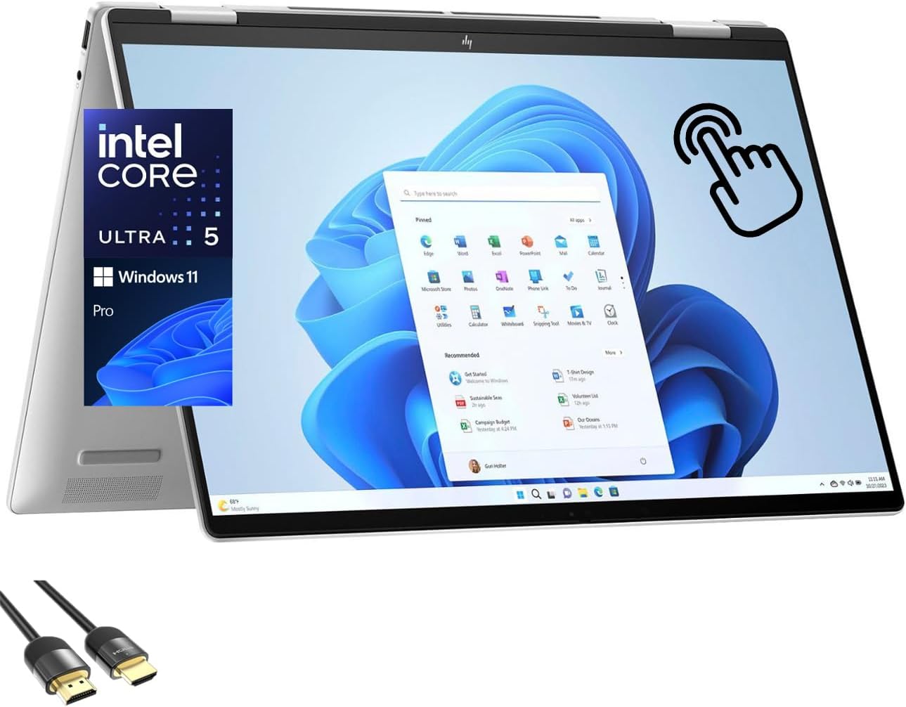HP Envy x360 13-bf0812no Touch 13.3"