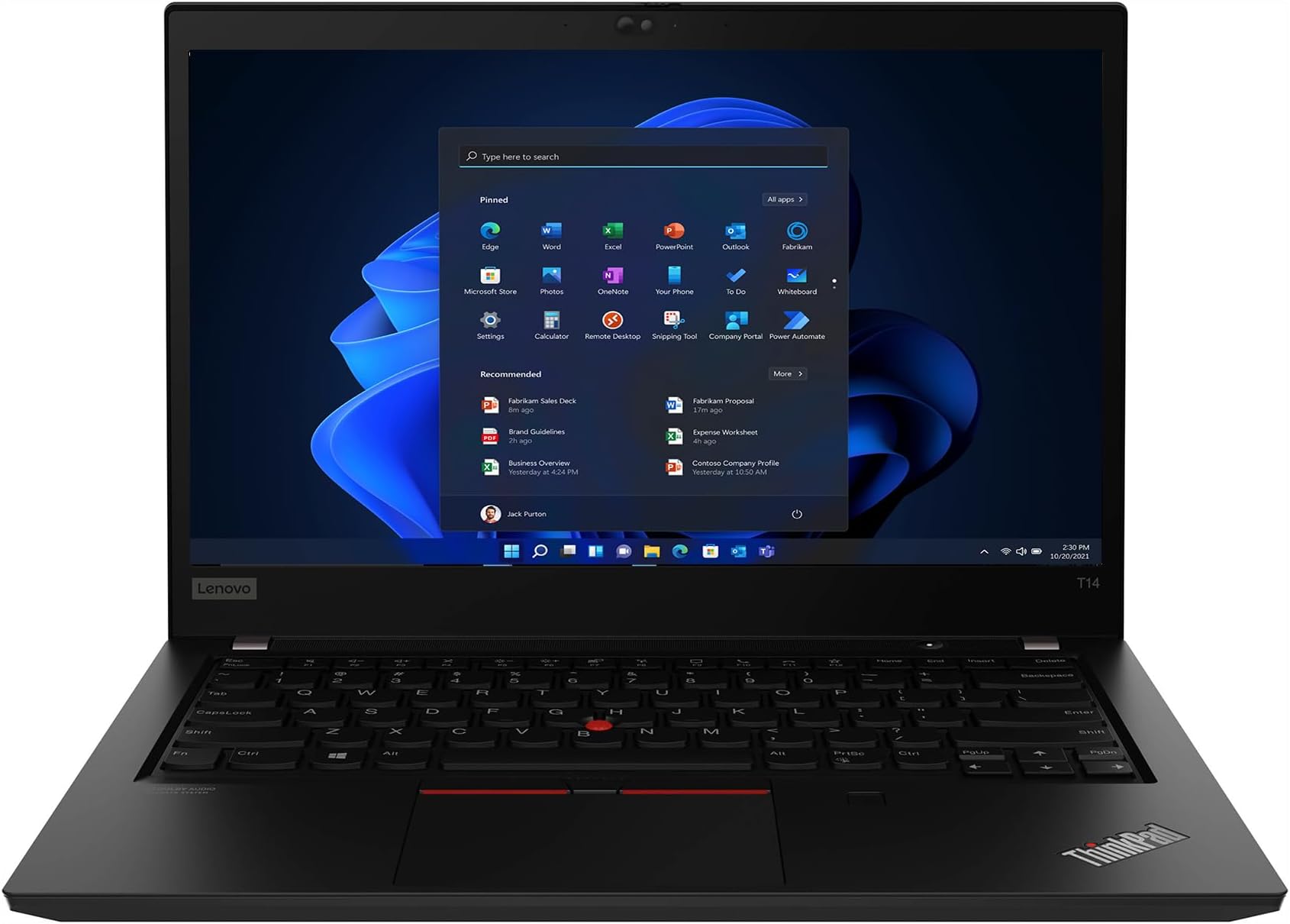 Lenovo ThinkPad T14s Gen 1 (AMD) 14" 3