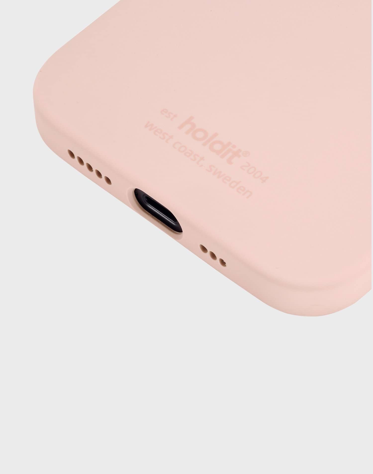 Holdit iPhone 12/12 Pro - Silicone Case - Pink