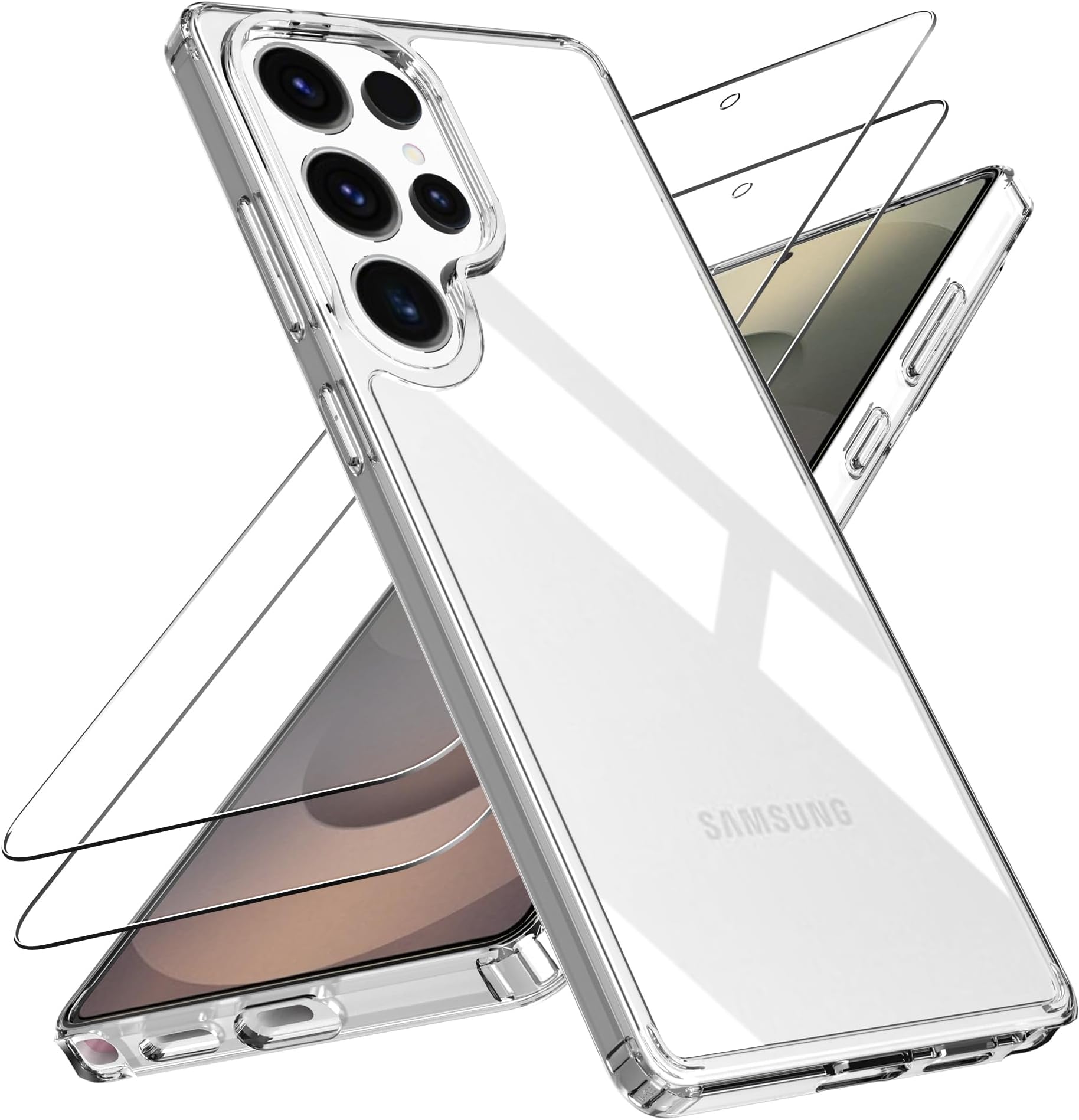 Samsung Galaxy S25 Plus - Clear Magnet Case - Transparent